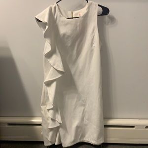 Julie brown nyc suede white midi dress